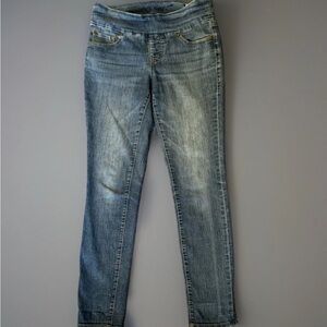 JAG Jeans Womens Size 6 Medium Blue Wash High Rise Skinny Ankle Pull On Denim